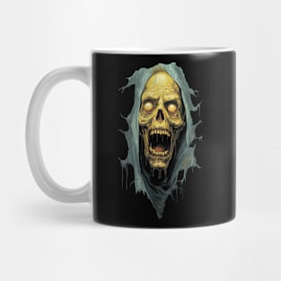 The Haunting House Halloween Tee Mug